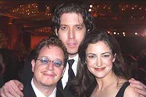 Paul Gordon, James, and Marla Schaffel 
at the 2001 Tony Awards Gala Ball at the Sheraton New York Hotel and Towers
